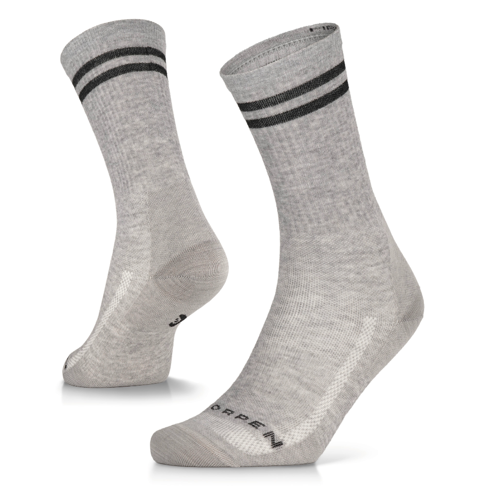 Image Lorpen MRUC Merino Run Crew Unisexe GRANITE LEGER P